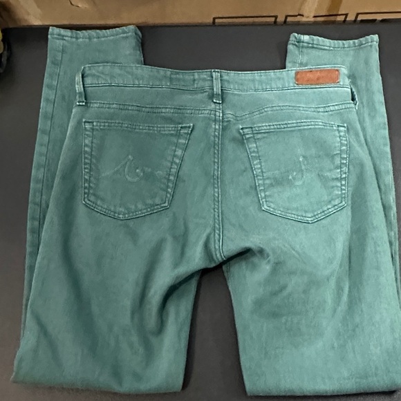 Ag Adriano Goldschmied Denim - AG Adriano Goldschmied the Stevie ankle Women's Jeans in Teal Gene size 26